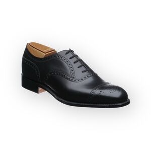 Vintage: Church’s ✥ Handmade Diplomat Semi Brogues ✥ Black Calf Leather ✥ 11D